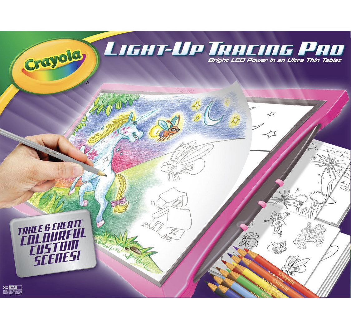 Crayola Light Up Tracing Pad £9.99 @ B&M (Spalding) - hotukdeals