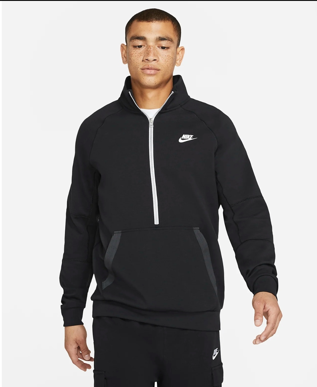 Men's Nike Modern 1/2-Zip Fleece Top Now £29.30 Delivery is £4 or Free ...