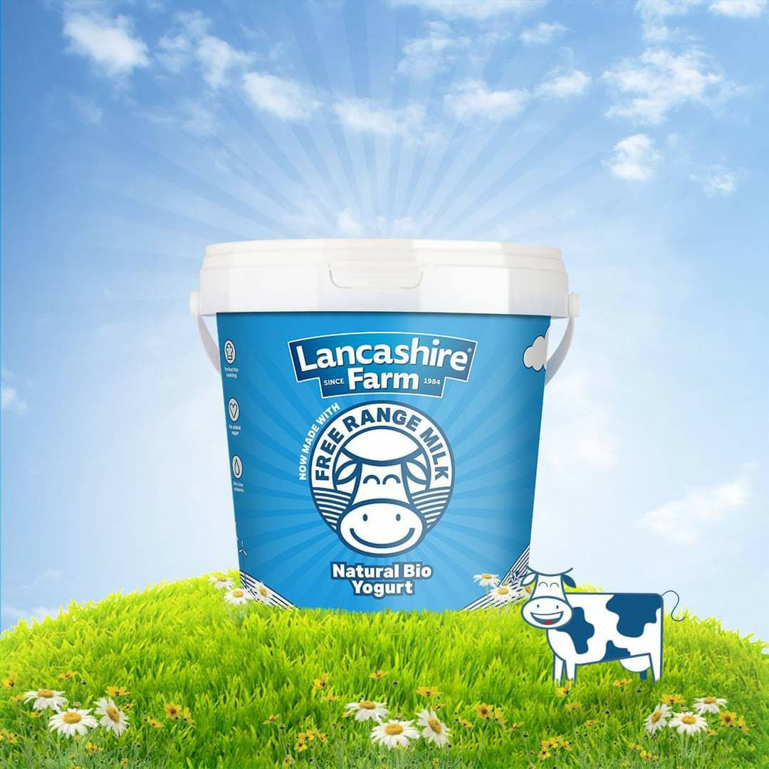 Lancashire Farm Natural Bio Yoghurt/Fat Free Yoghurt 1kg Buckets are £1.10 @ Asda - hotukdeals