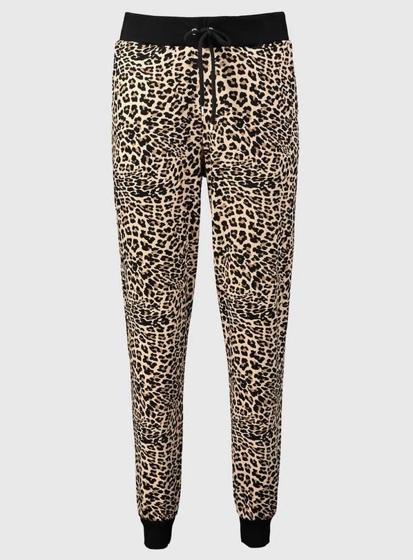 Leopard Print Coord Ladies Joggers - £7.00 (Fee click & collect / £3.95 ...