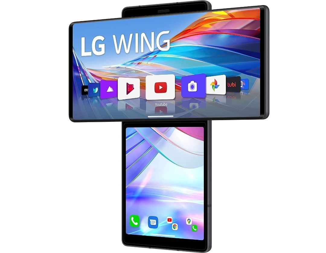 LG Electronics - [929] 新品未開封 LG Wing 128GB イリュージョン SIM
