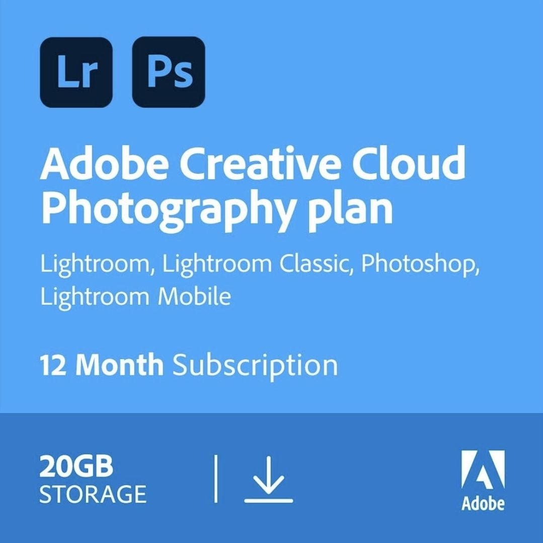 slick deals adobe creative cloud photography plan