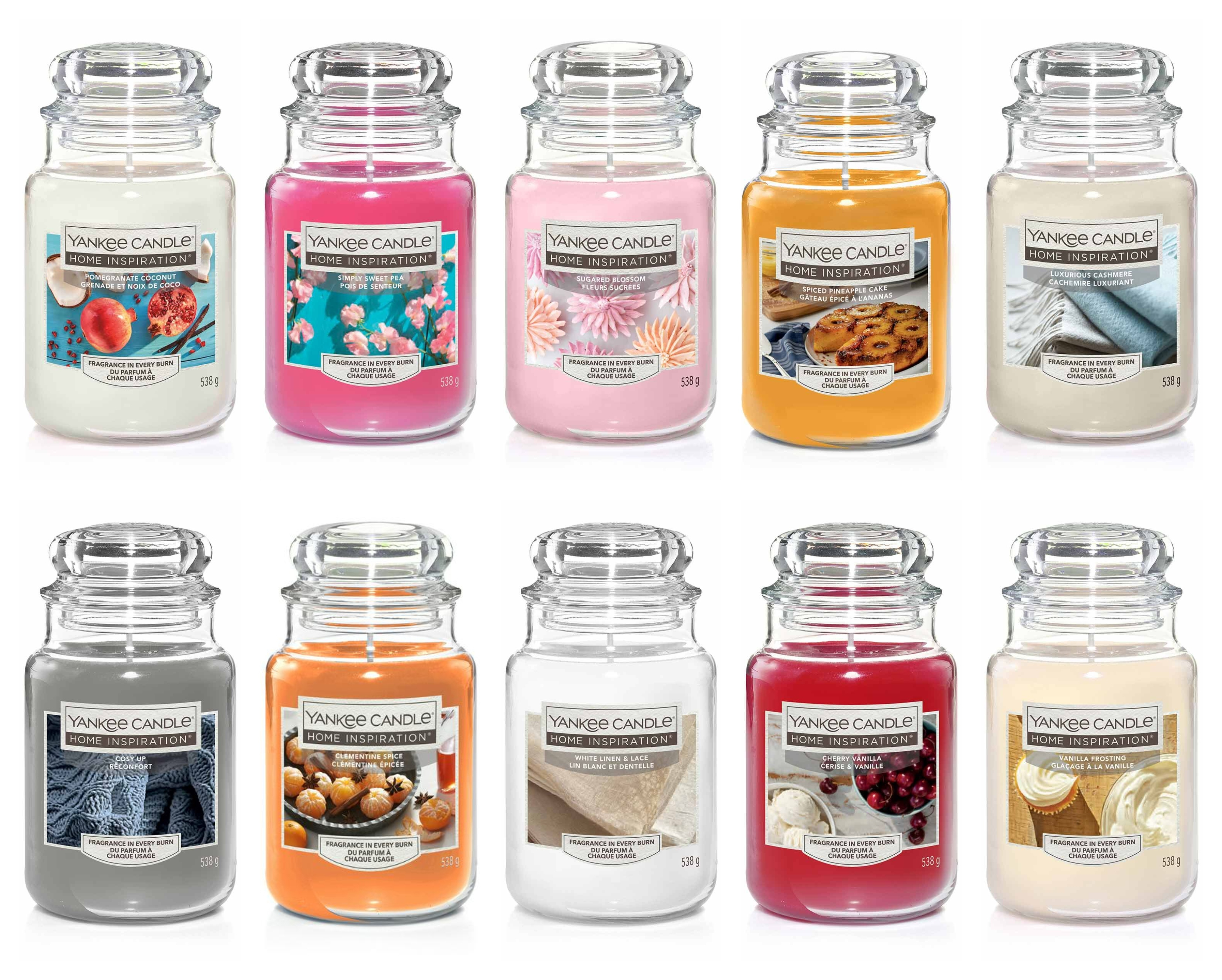 Yankee Candle Home Inspiration Large Jars - £9.99 (Free Click and
