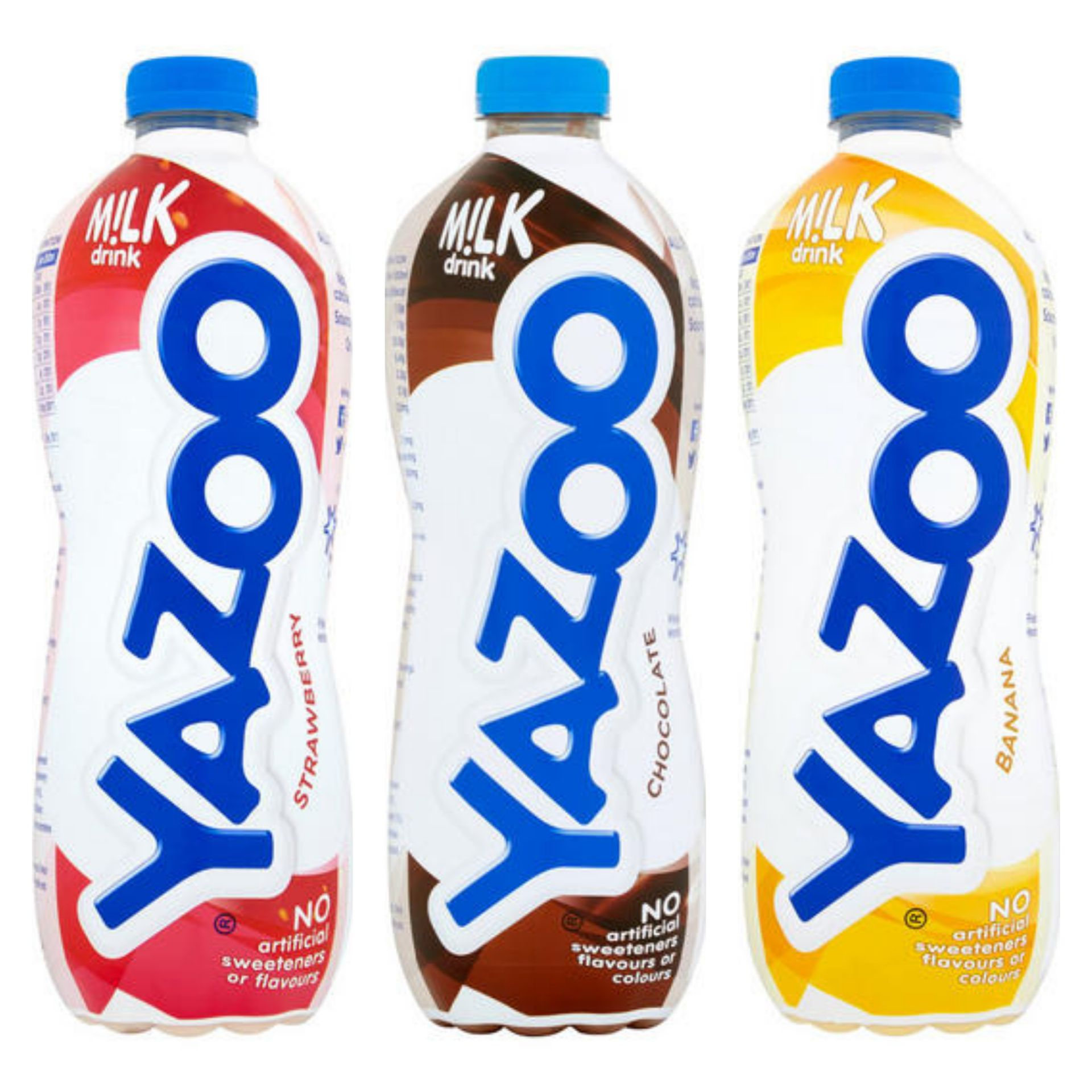 Yazoo strawberry/banana/chocolate milkshake drink 1L £1 Iceland