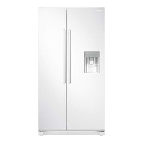 Samsung RS52N3313WW American Fridge Freezer, Water Dispenser, 520 Litre, 91 cm wide, White £681