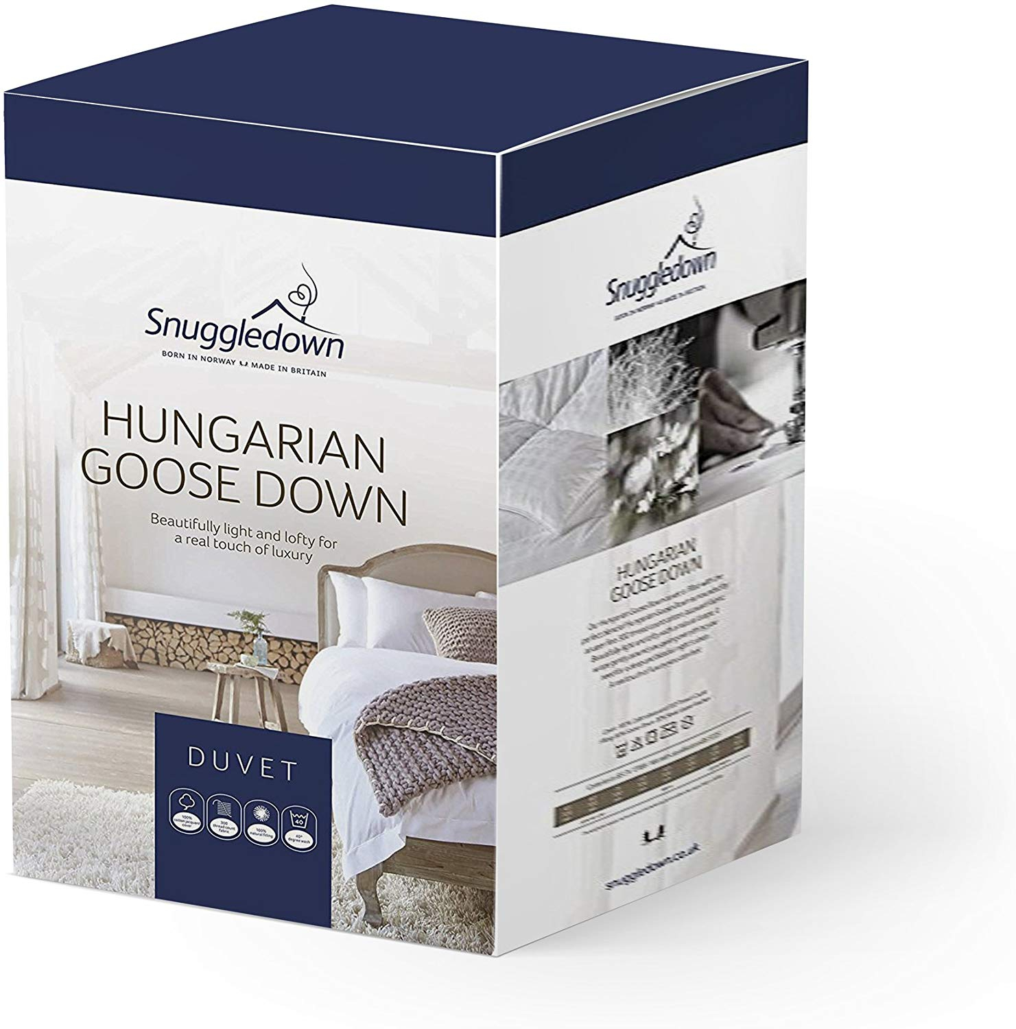 Snuggledown Hungarian Goose Down 13 5 Tog Winter Warm Double