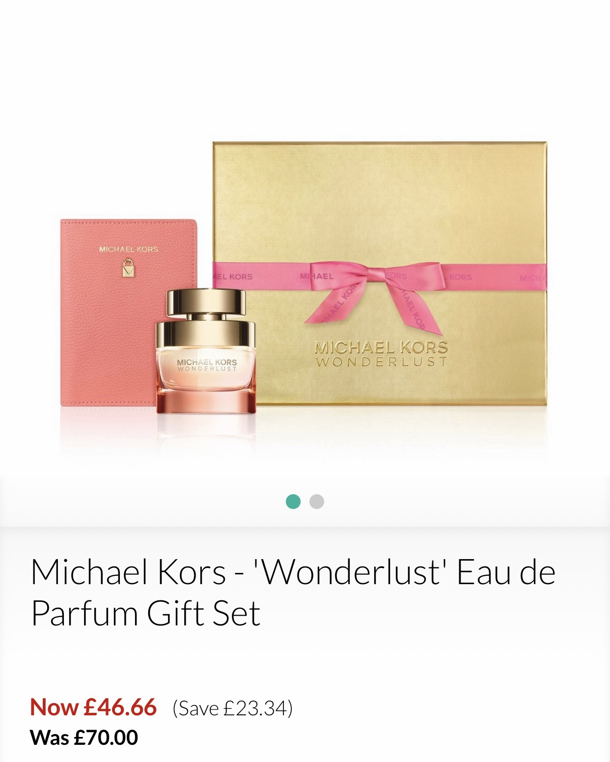 debenhams michael kors wonderlust