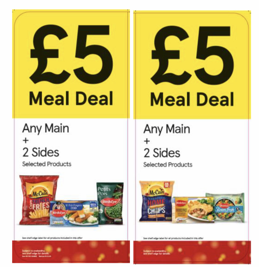 New Tesco Frozen Meal Deal For 5 Any Main 2 Sides Hotukdeals