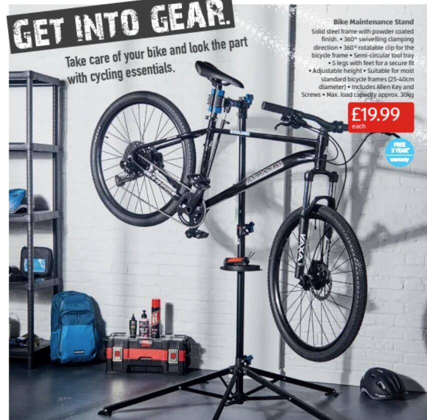 aldi floor bike stand