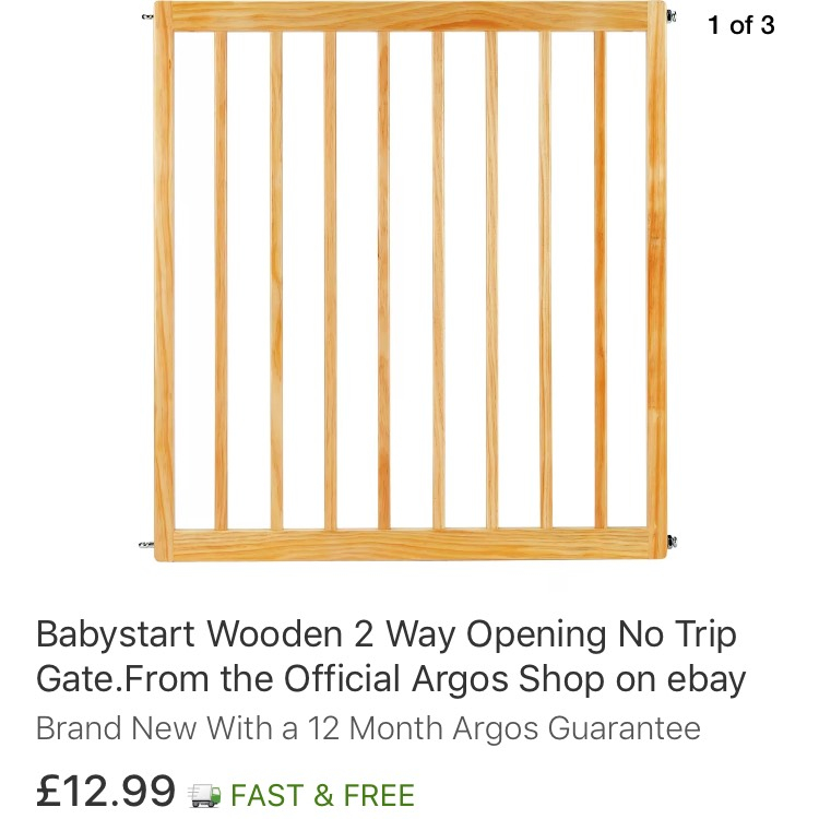 babystart stair gate
