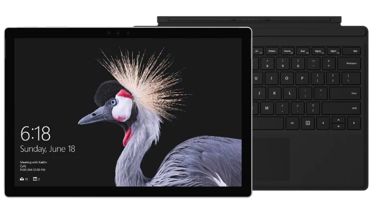 Surface Pro i5/ 128GB + Black Type Cover Bundle - Save £354.99 - £749 @ Microsoft