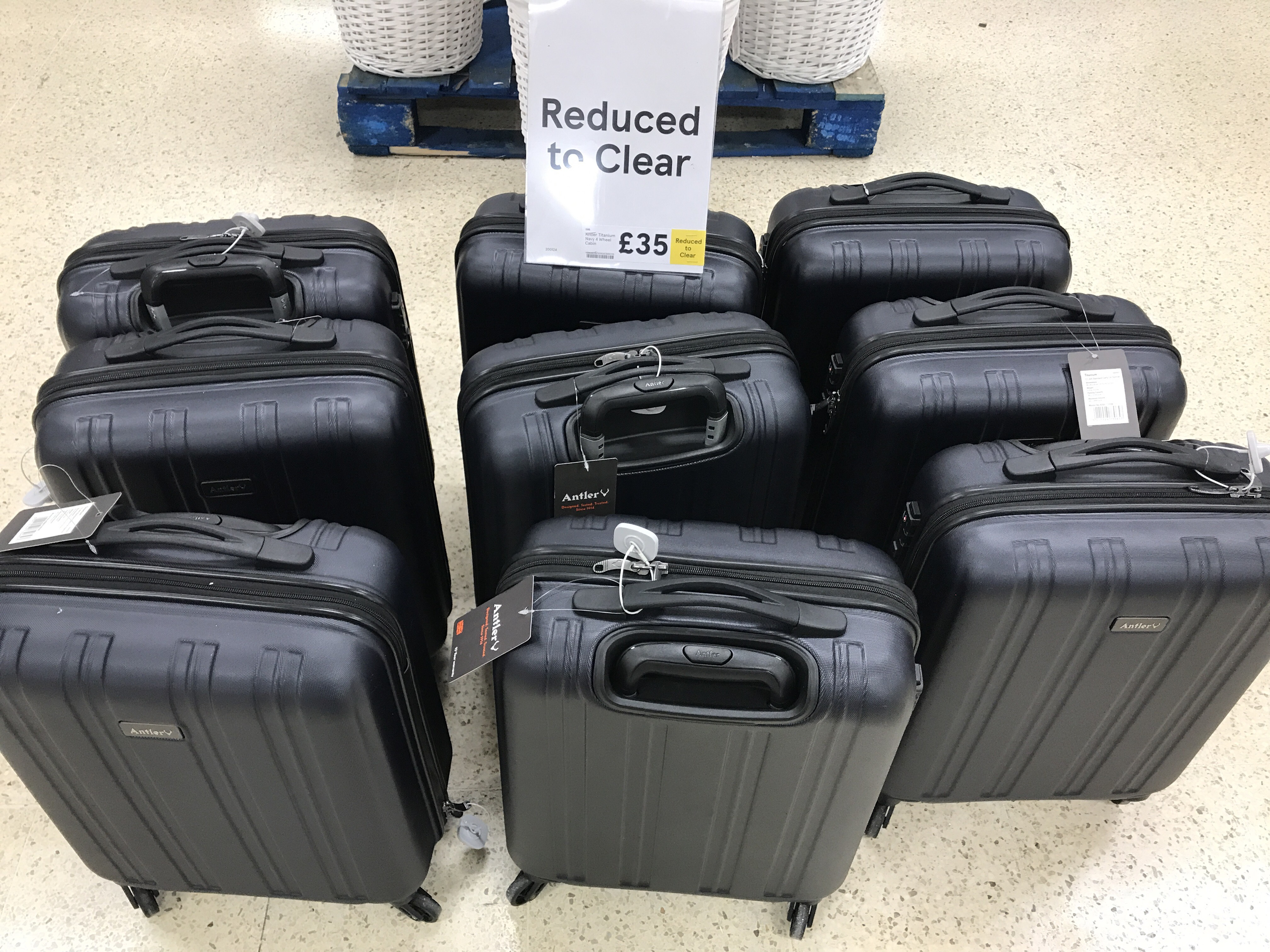 revelation luggage argos