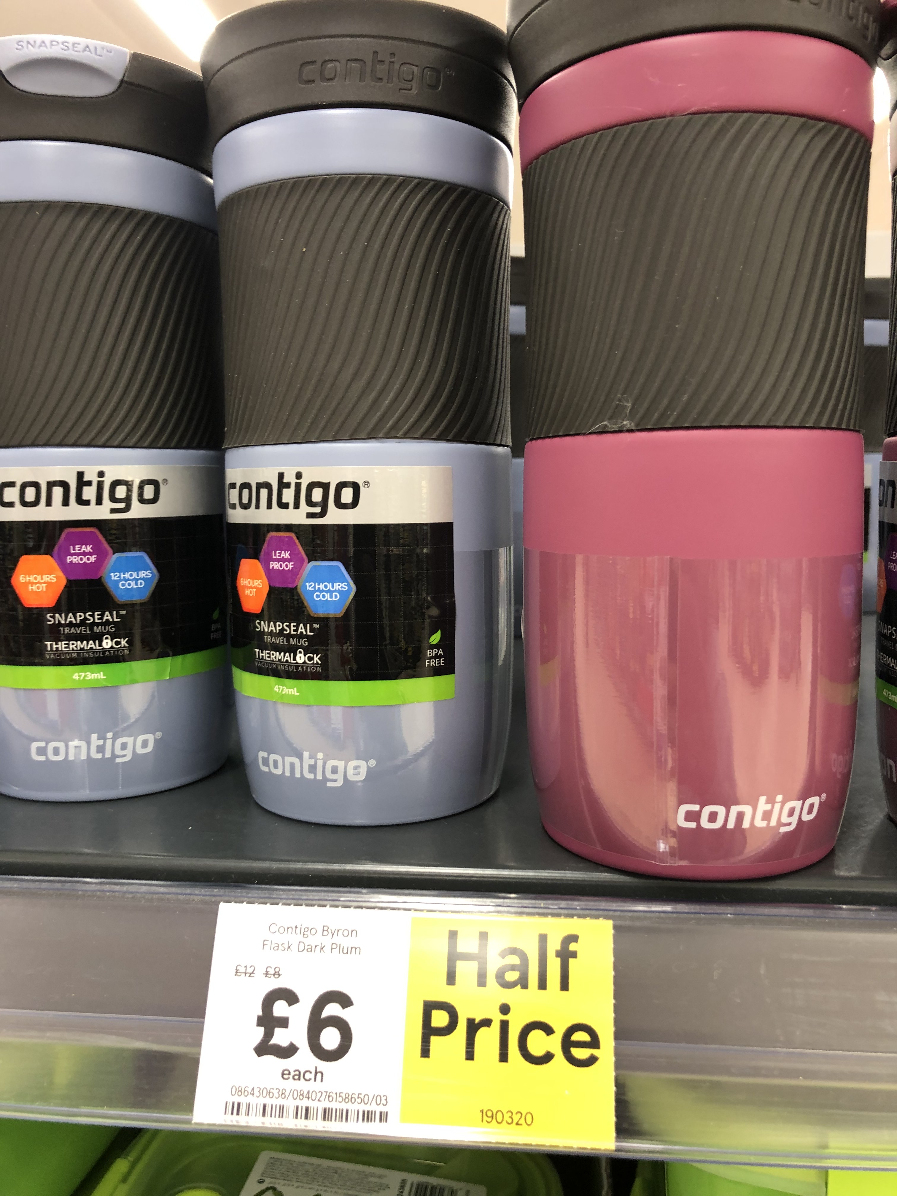 Contigo Byron Travel Mug Flask 16oz 450ml @ Tesco £6 ...