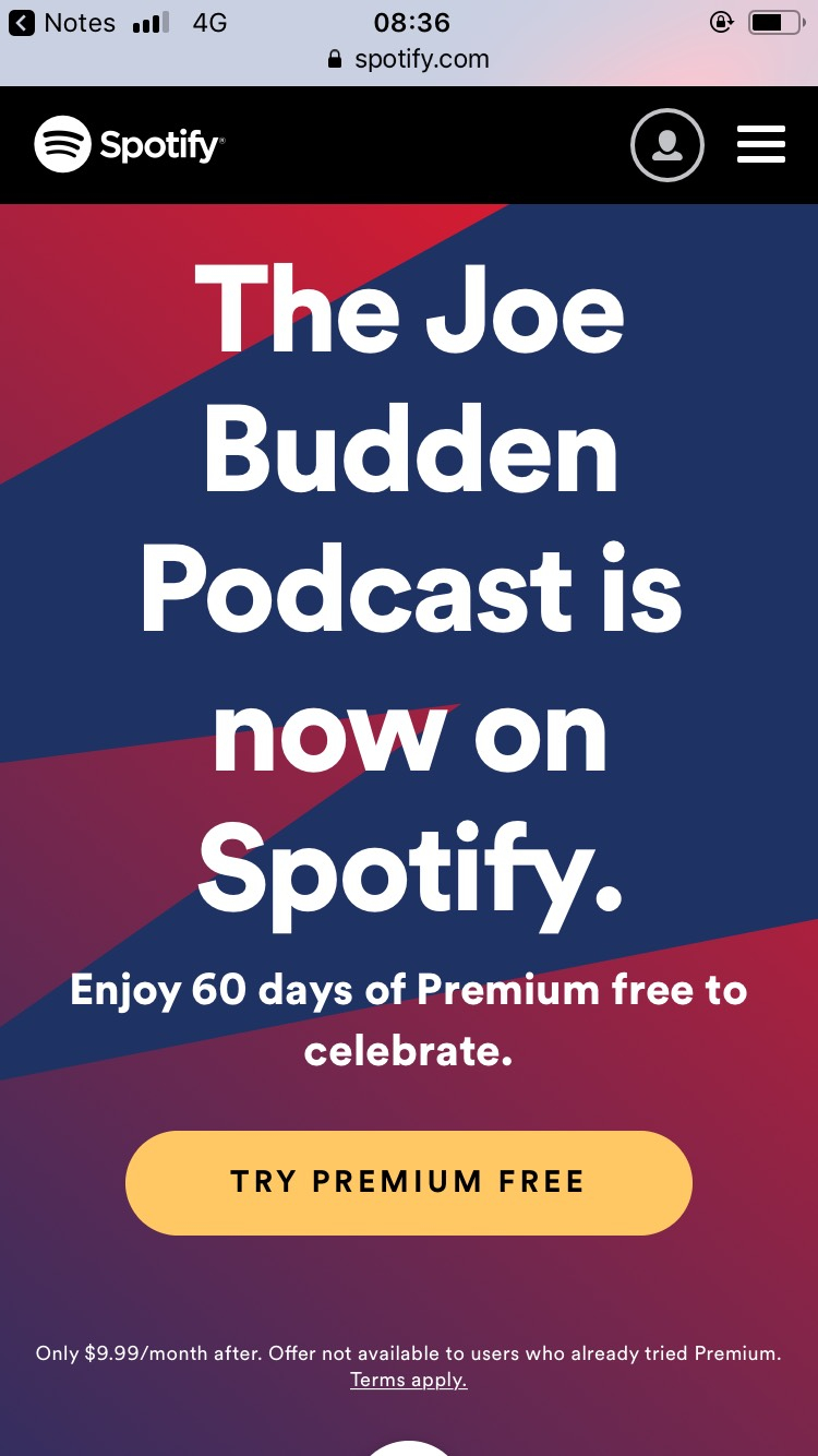 Free spotify followers trial subscription