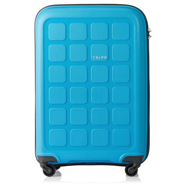 tripp raspberry medium suitcase