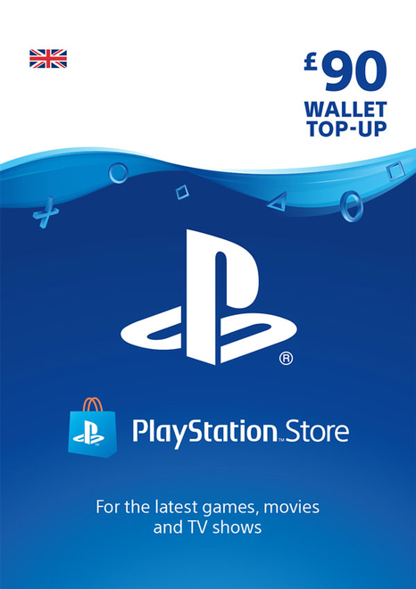 PlayStation Wallet Top Up 90,00 £ - 78,85 £ @ ShopTo