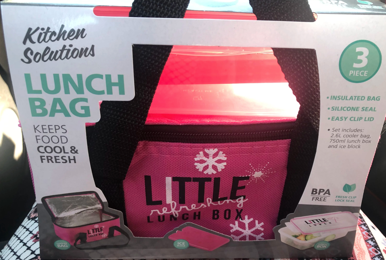 home bargains lunch bag