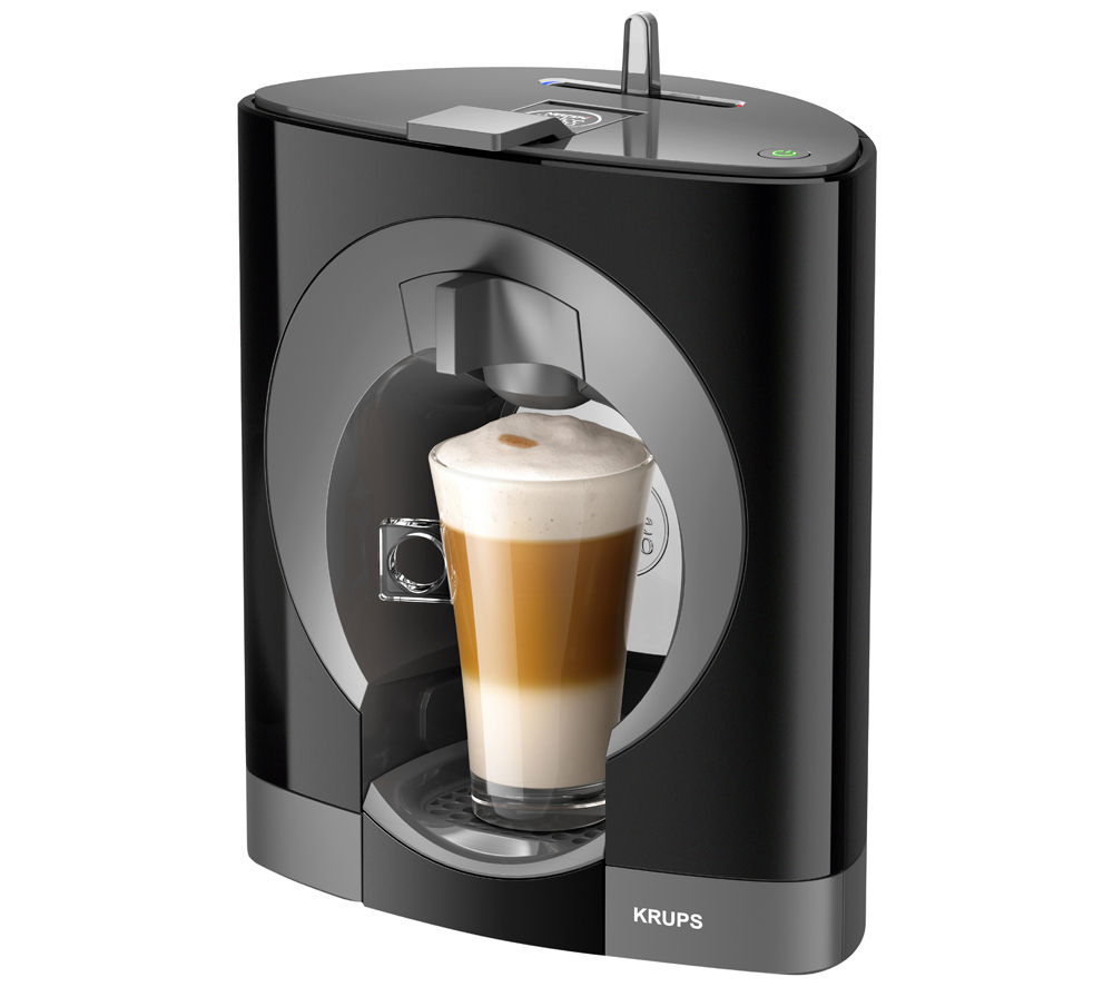 Krups Dolce Gusto Oblo Kp110840 Hot Drinks Machine In Black