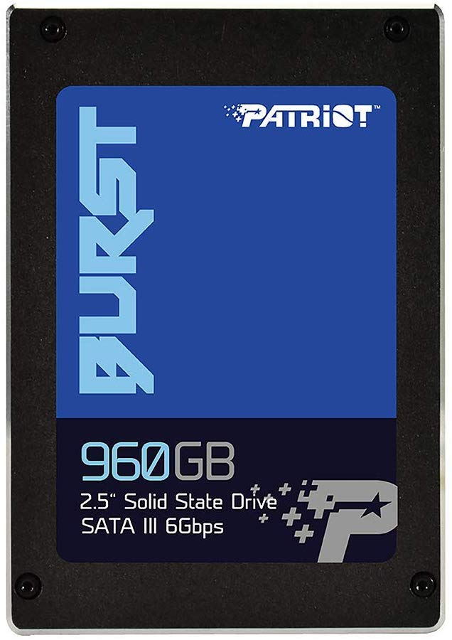 Patriot Memory SSD 960GB Solid State Drive 99,99 € Vendu par GadgetLifestyle et expédié par Amazon