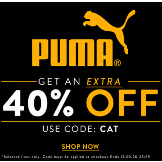 puma shop voucher code