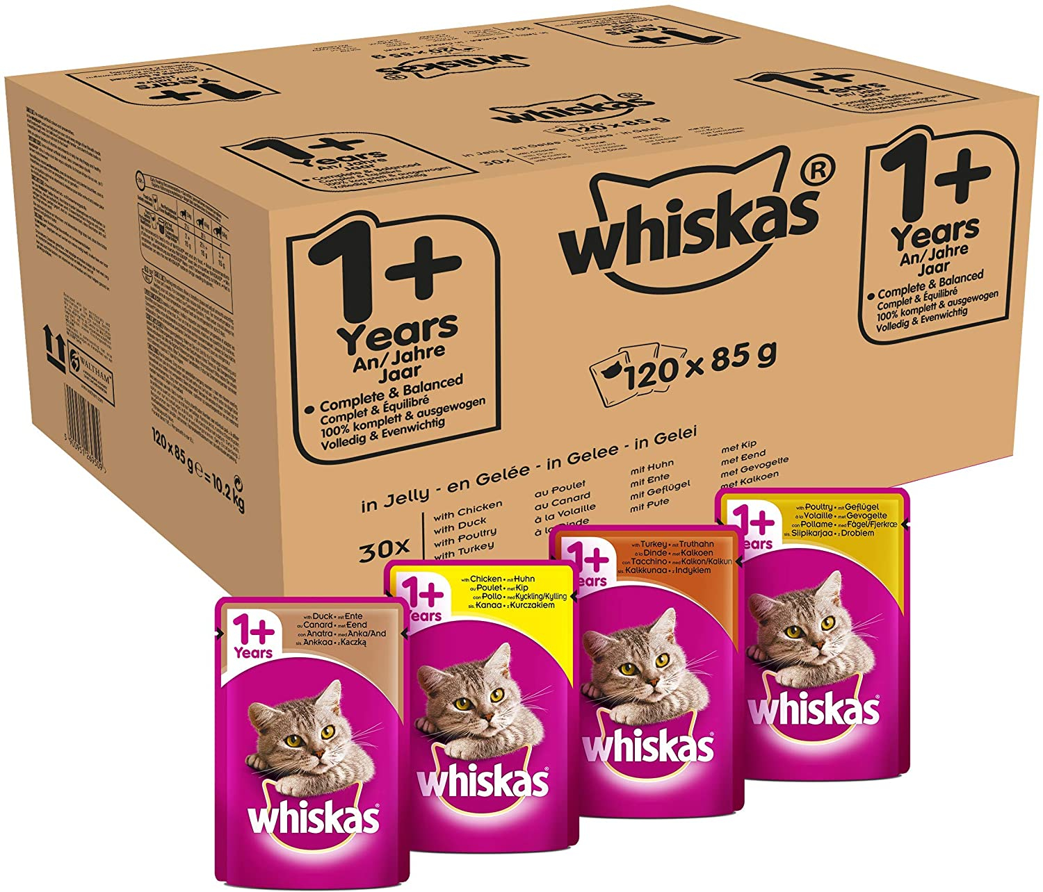 whiskas cat biscuits asda