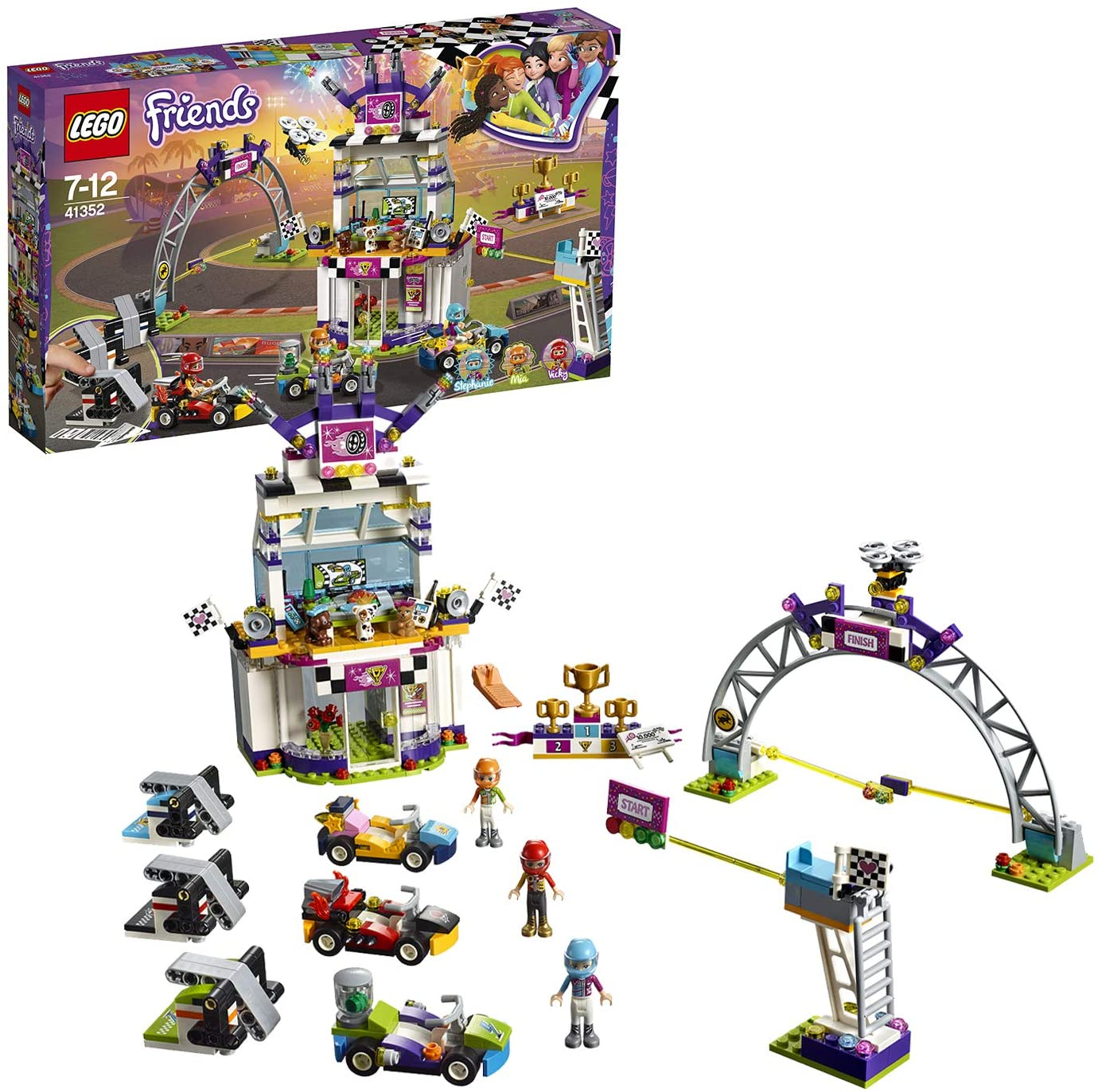 lego friends grand hotel asda