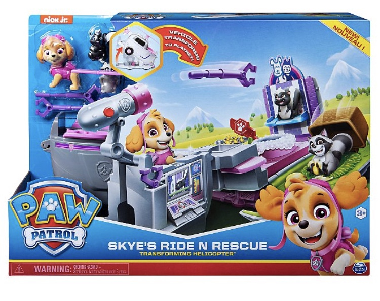 paw patrol my size lookout tower asda