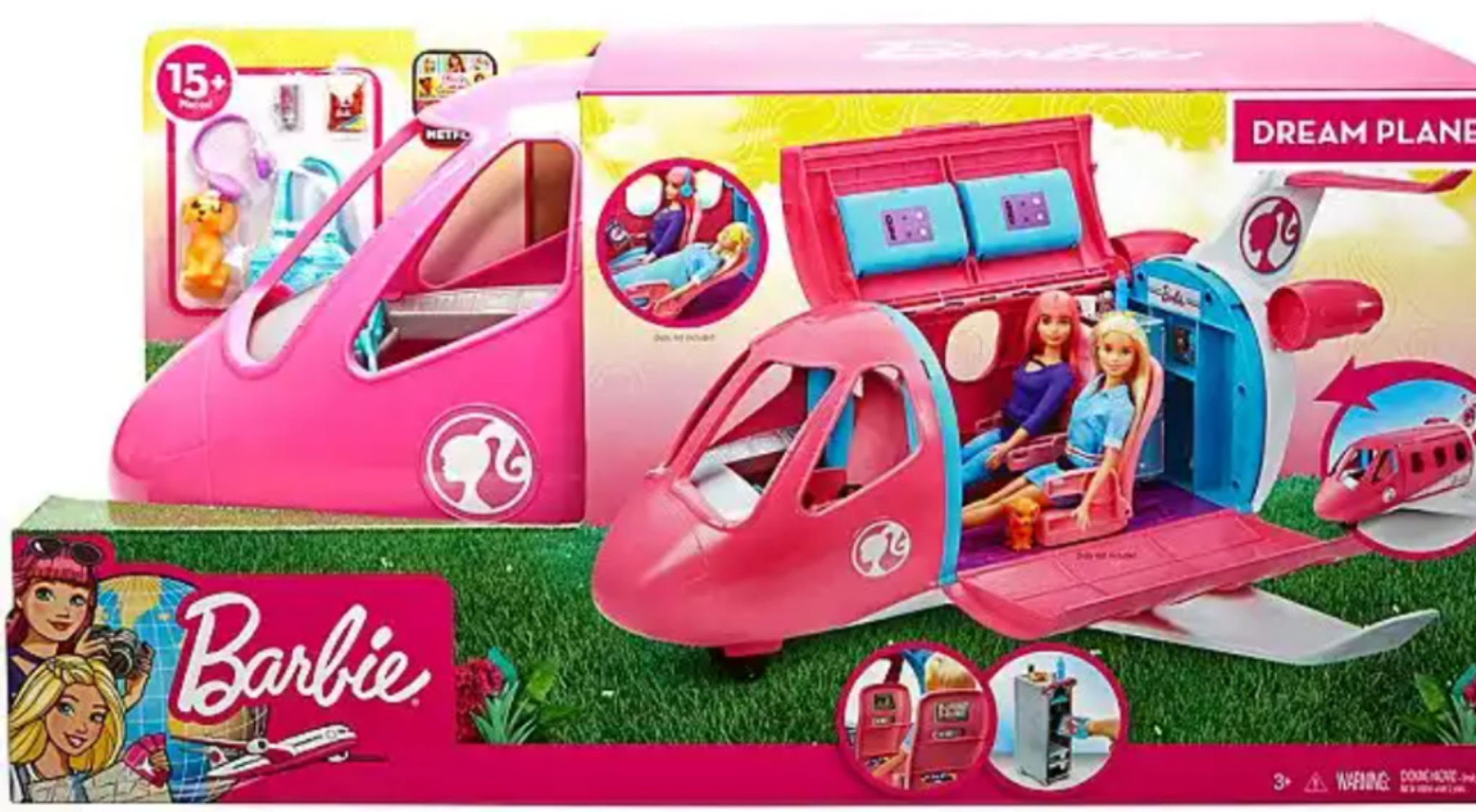 barbie convertible car asda