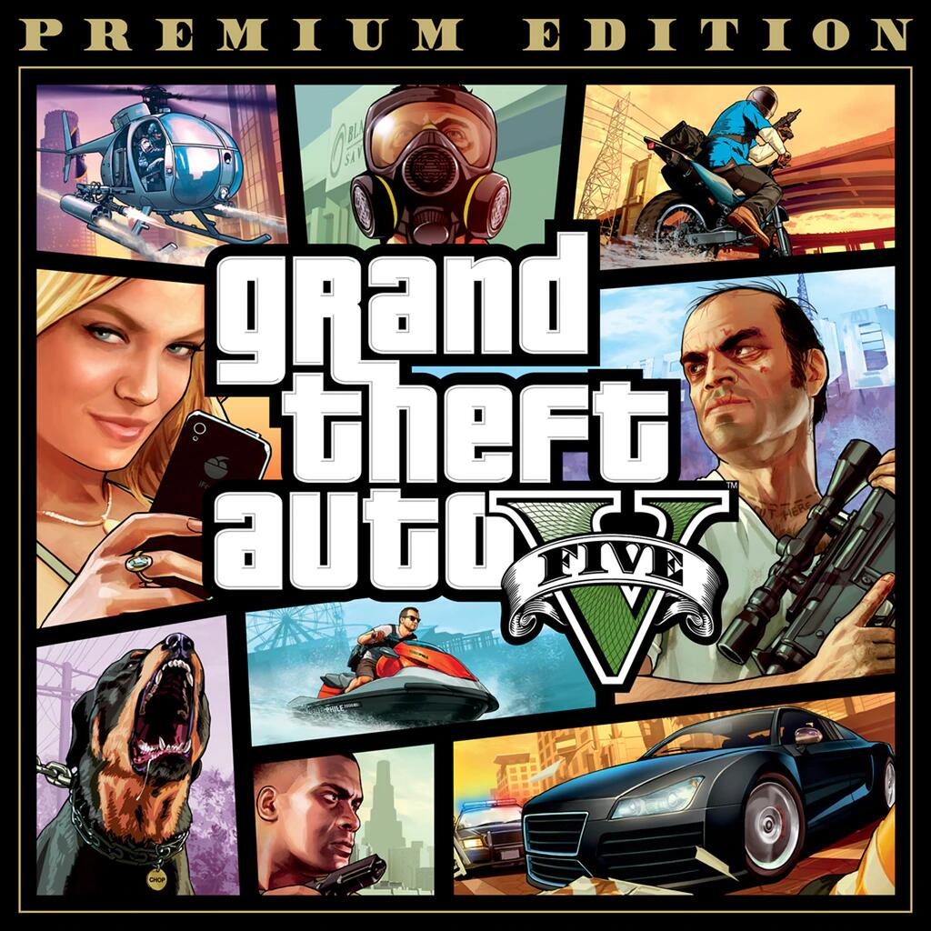 difference between grand theft auto 5 and premium online edition