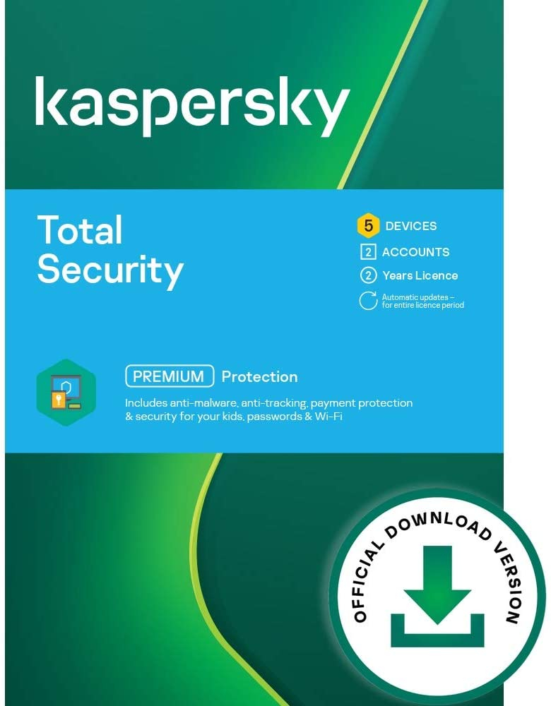 kaspersky total security 2021 5 devices 2 years